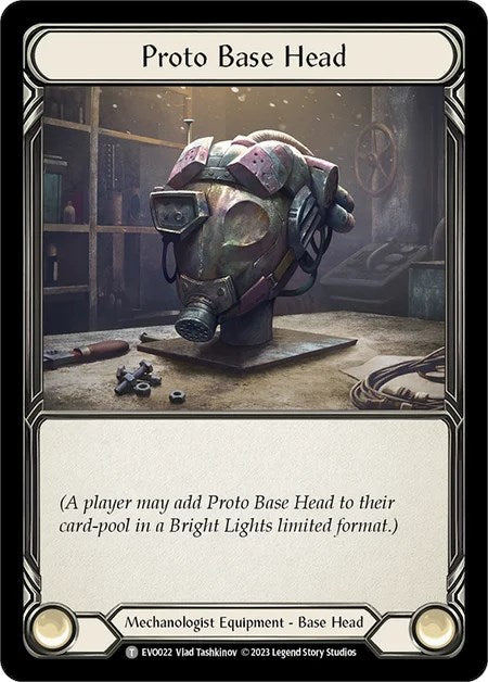 Proto Base Head [EVO022] (Bright Lights) | Boutique FDB TCG