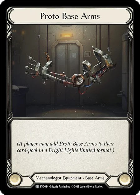 Proto Base Arms [EVO024] (Bright Lights) | Boutique FDB TCG