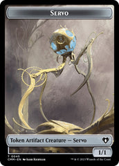 Servo // Construct (0041) Double-Sided Token [Commander Masters Tokens] | Boutique FDB TCG