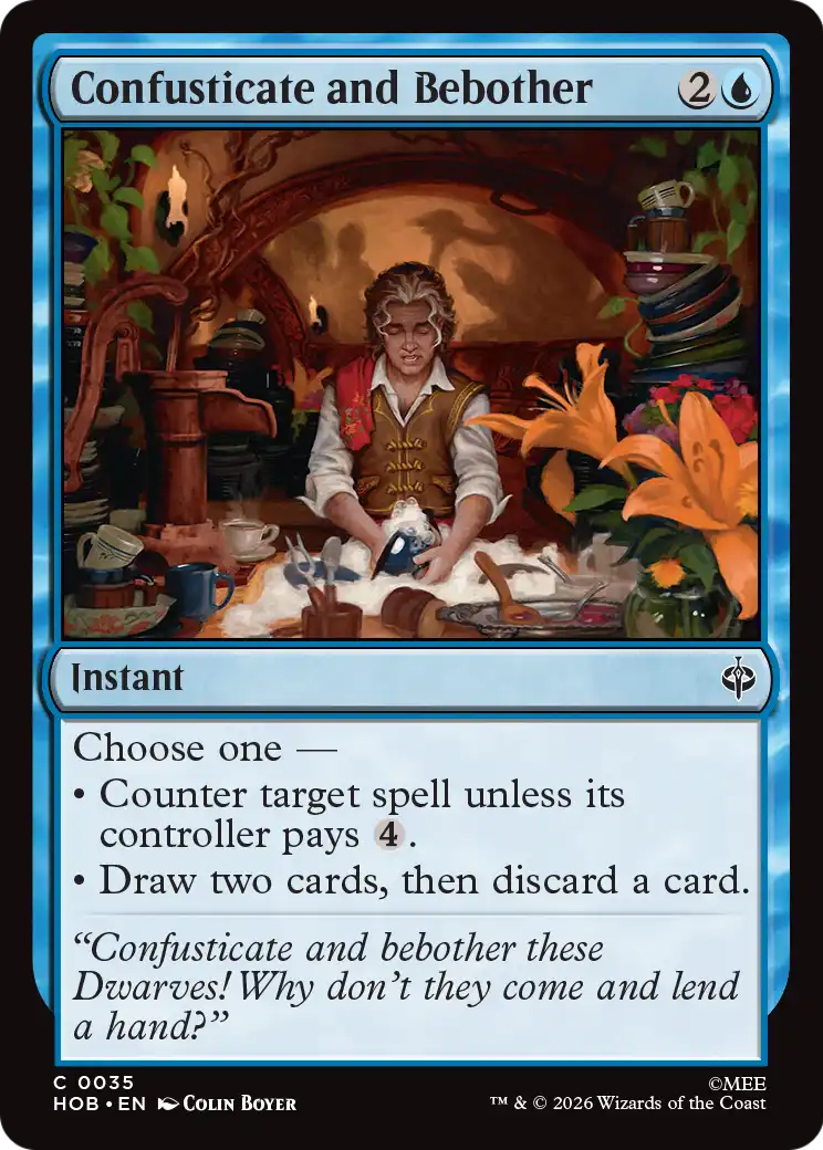 Confusticate and Bebother [The Hobbit] | Boutique FDB TCG