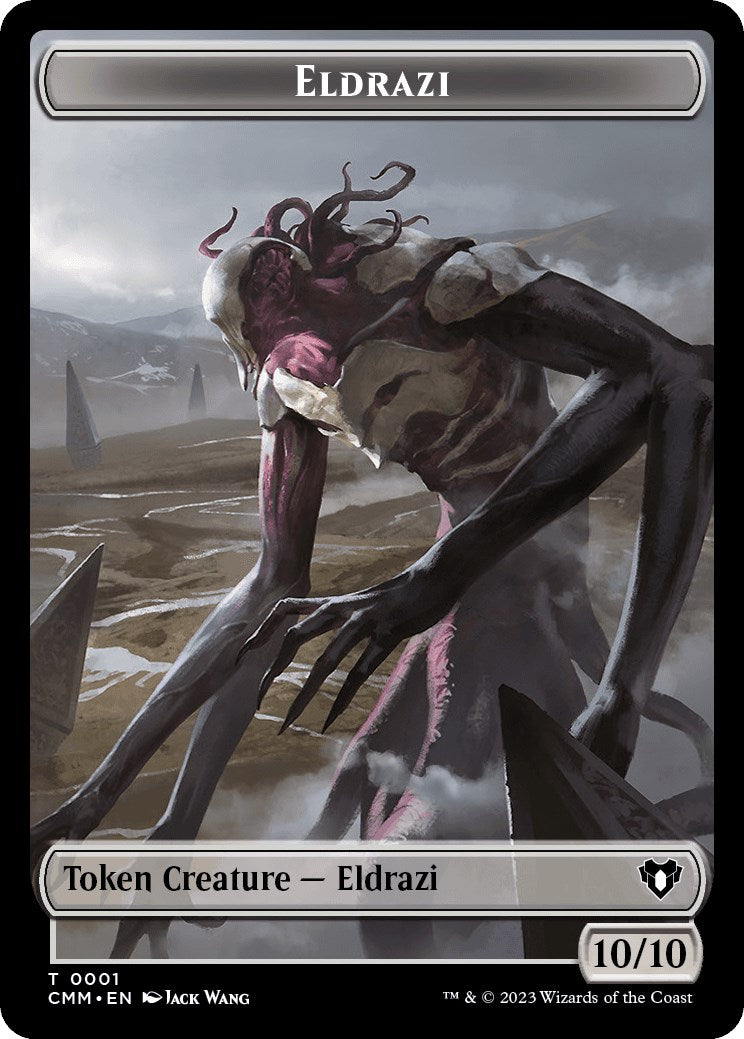 Eldrazi // Cat (0030) Double-Sided Token [Commander Masters Tokens] | Boutique FDB TCG