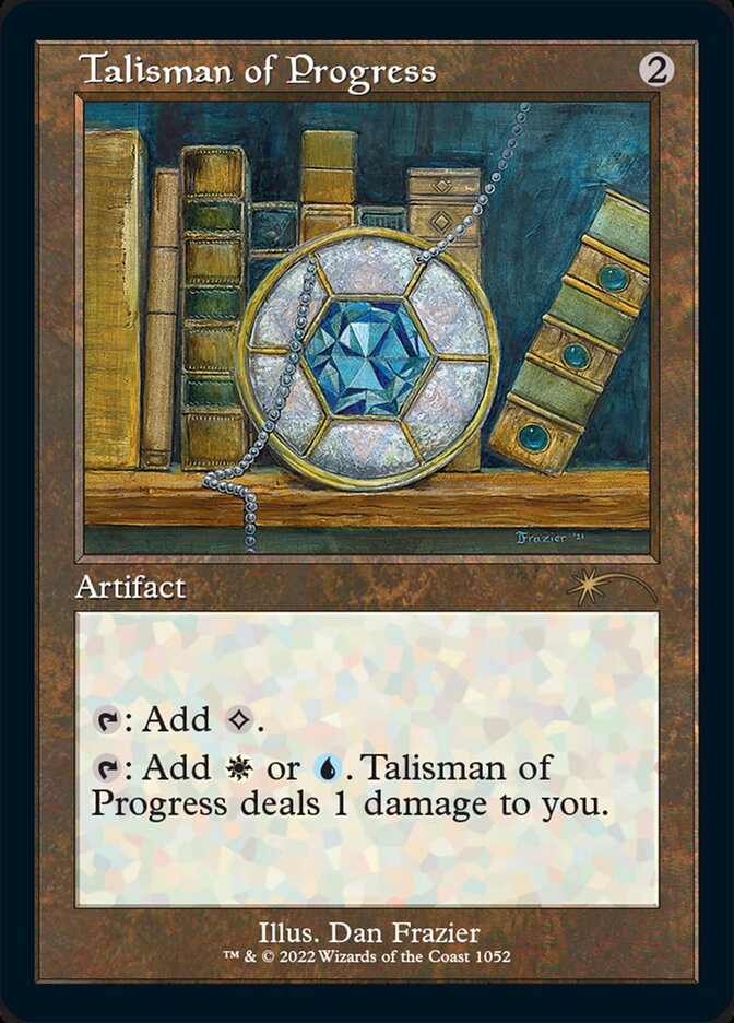 Talisman of Progress (Foil Etched) [Secret Lair Drop Series] | Boutique FDB TCG