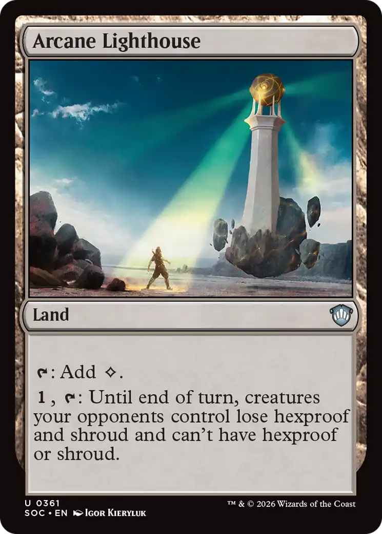 Arcane Lighthouse [Secrets of Strixhaven Commander] | Boutique FDB TCG