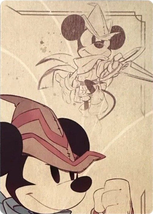 Mickey Mouse - Brave Little Tailor Puzzle Insert (Top Right) [The First Chapter] | Boutique FDB TCG