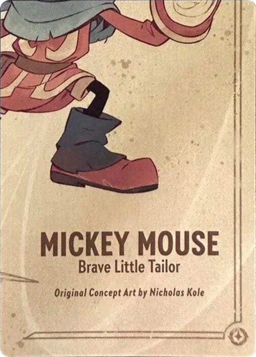 Mickey Mouse - Brave Little Tailor Puzzle Insert (Bottom Right) [The First Chapter] | Boutique FDB TCG
