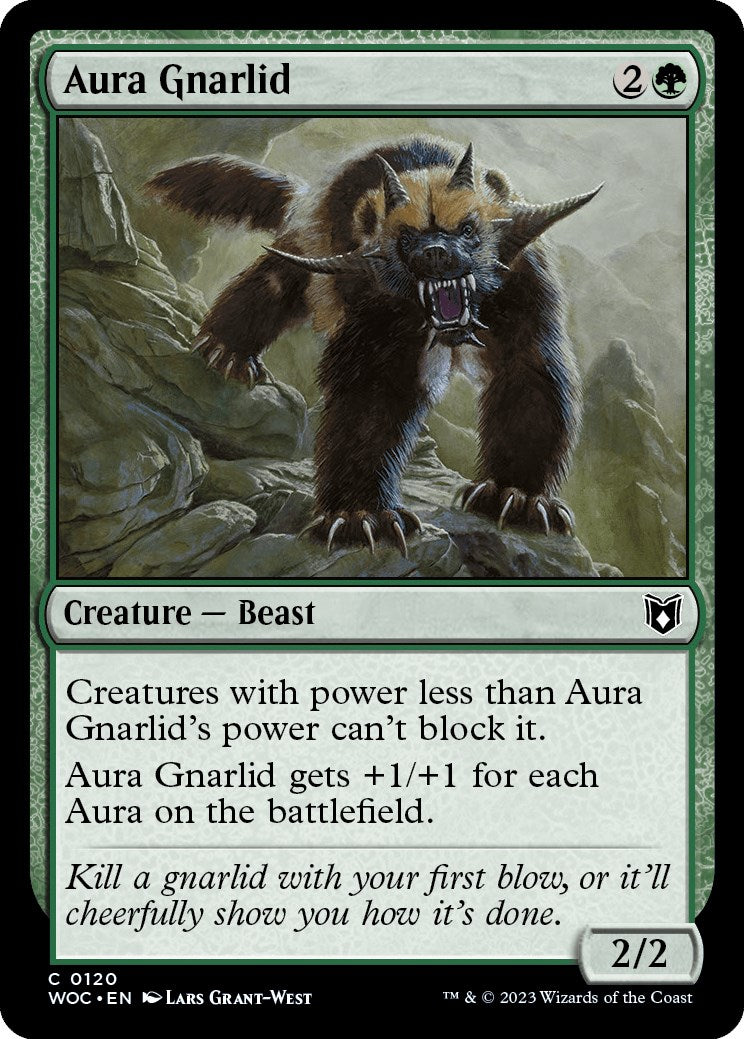 Aura Gnarlid [Wilds of Eldraine Commander] | Boutique FDB TCG