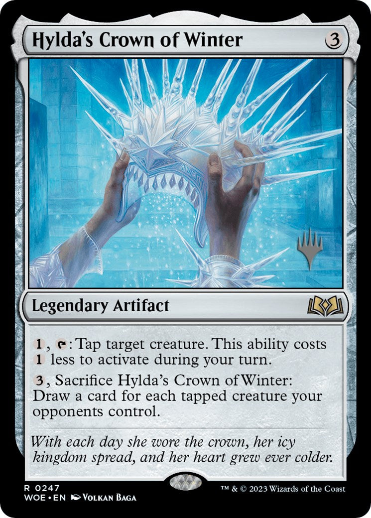 Hylda's Crown of Winter (Promo Pack) [Wilds of Eldraine Promos] | Boutique FDB TCG