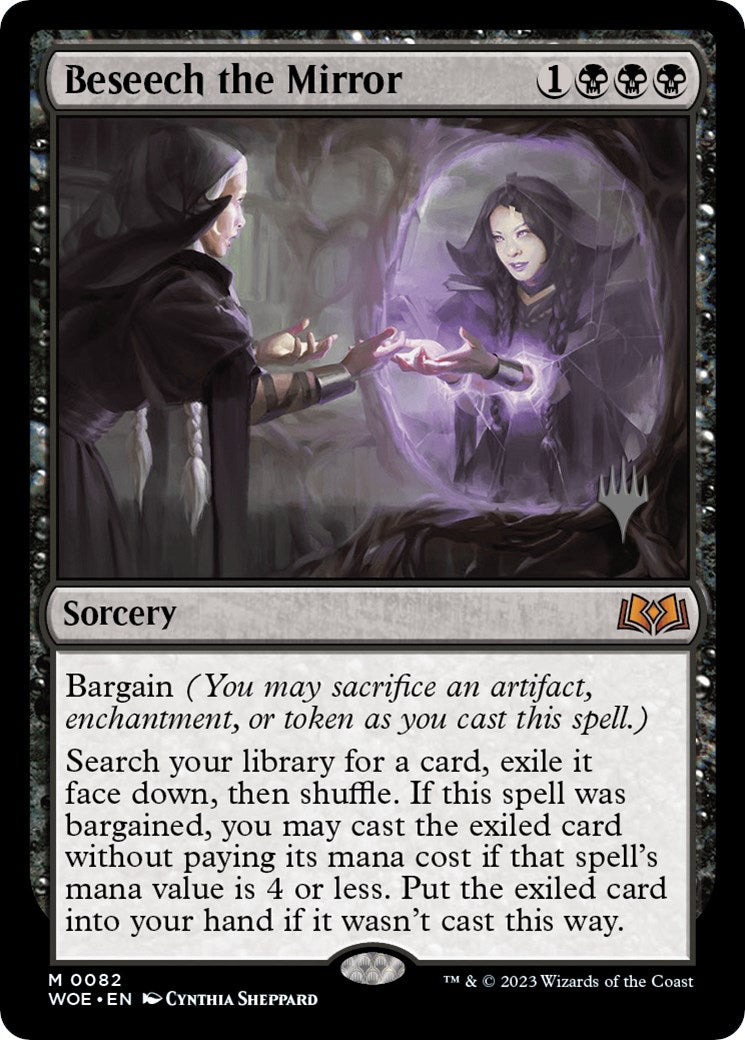 Beseech the Mirror (Promo Pack) [Wilds of Eldraine Promos] | Boutique FDB TCG