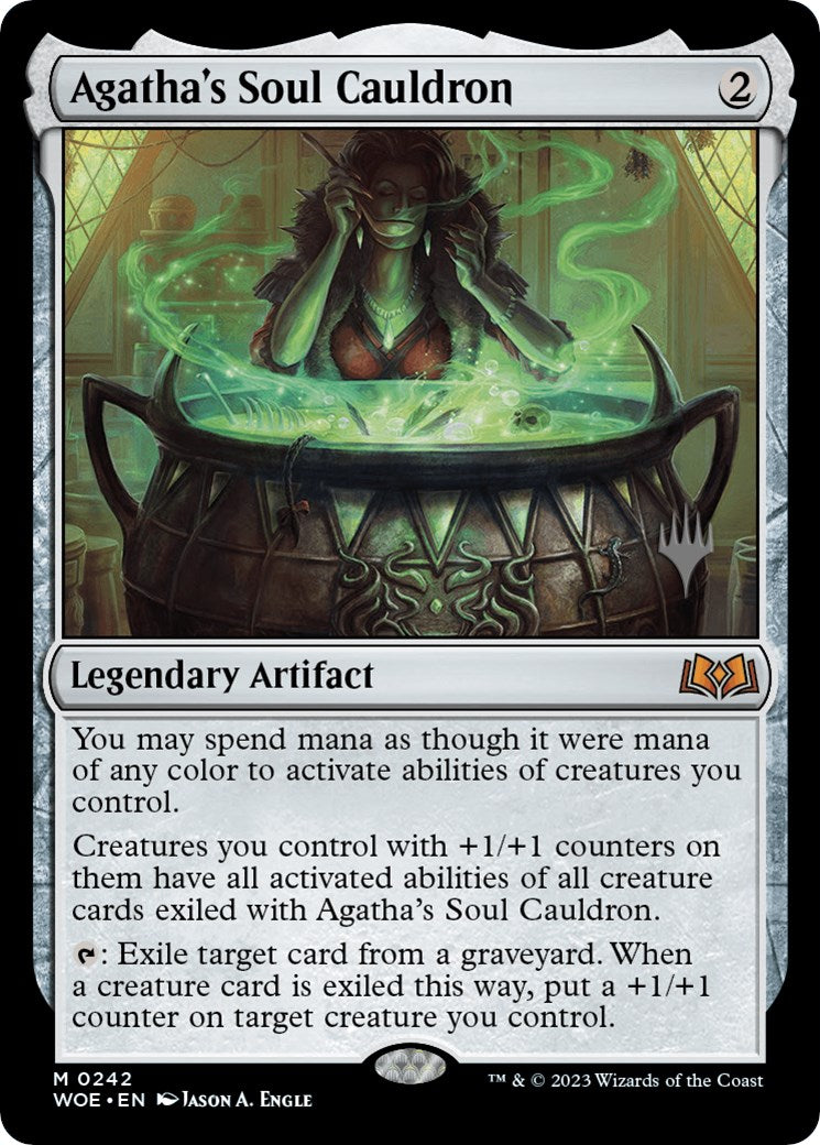 Agatha's Soul Cauldron (Promo Pack) [Wilds of Eldraine Promos] | Boutique FDB TCG
