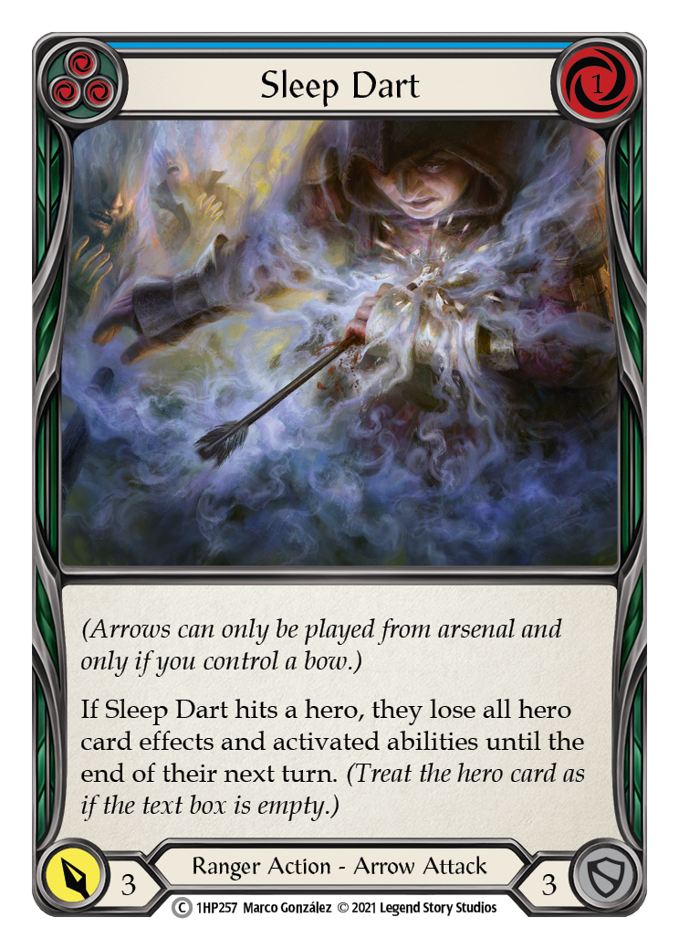 Sleep Dart (Blue) [1HP257] (History Pack 1) | Boutique FDB TCG