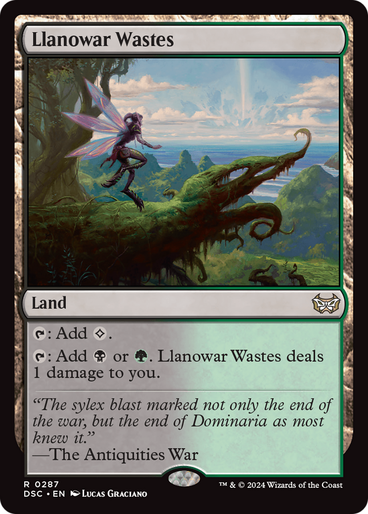 Llanowar Wastes [Duskmourn: House of Horror Commander] | Boutique FDB TCG