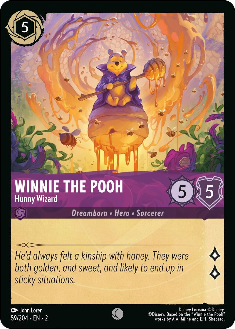 Winnie the Pooh - Hunny Wizard (59/204) [Rise of the Floodborn] | Boutique FDB TCG