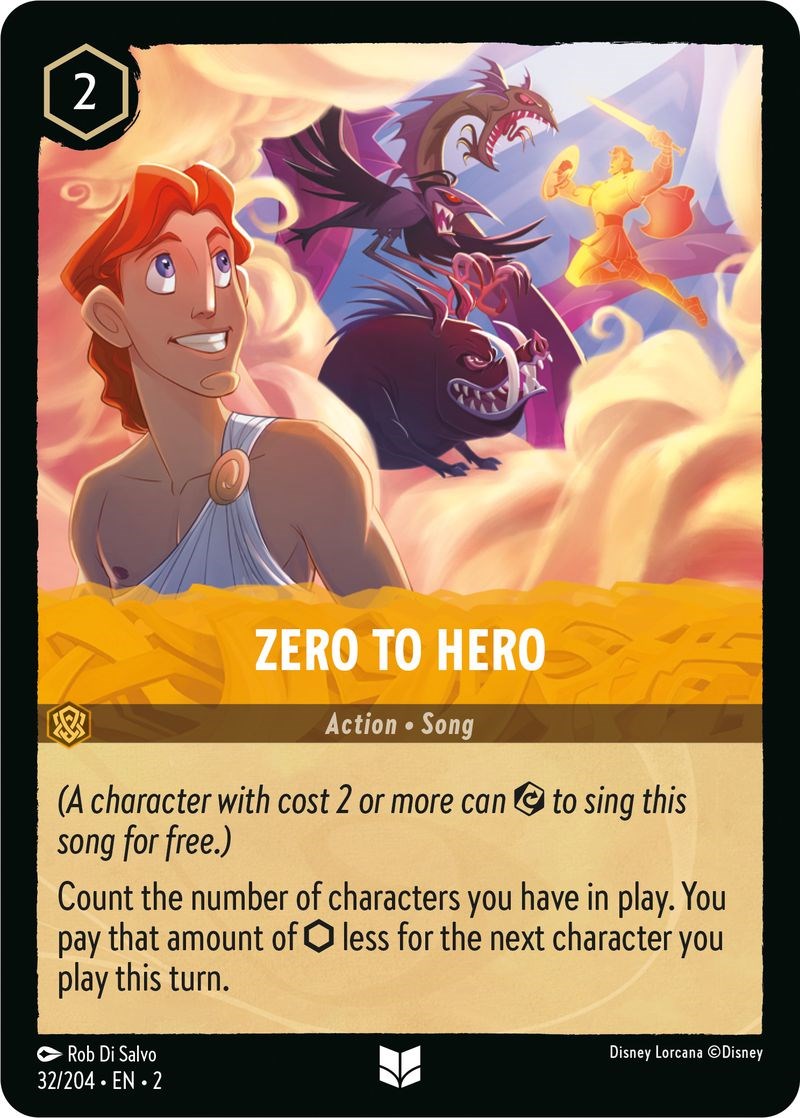 Zero To Hero (32/204) [Rise of the Floodborn] | Boutique FDB TCG