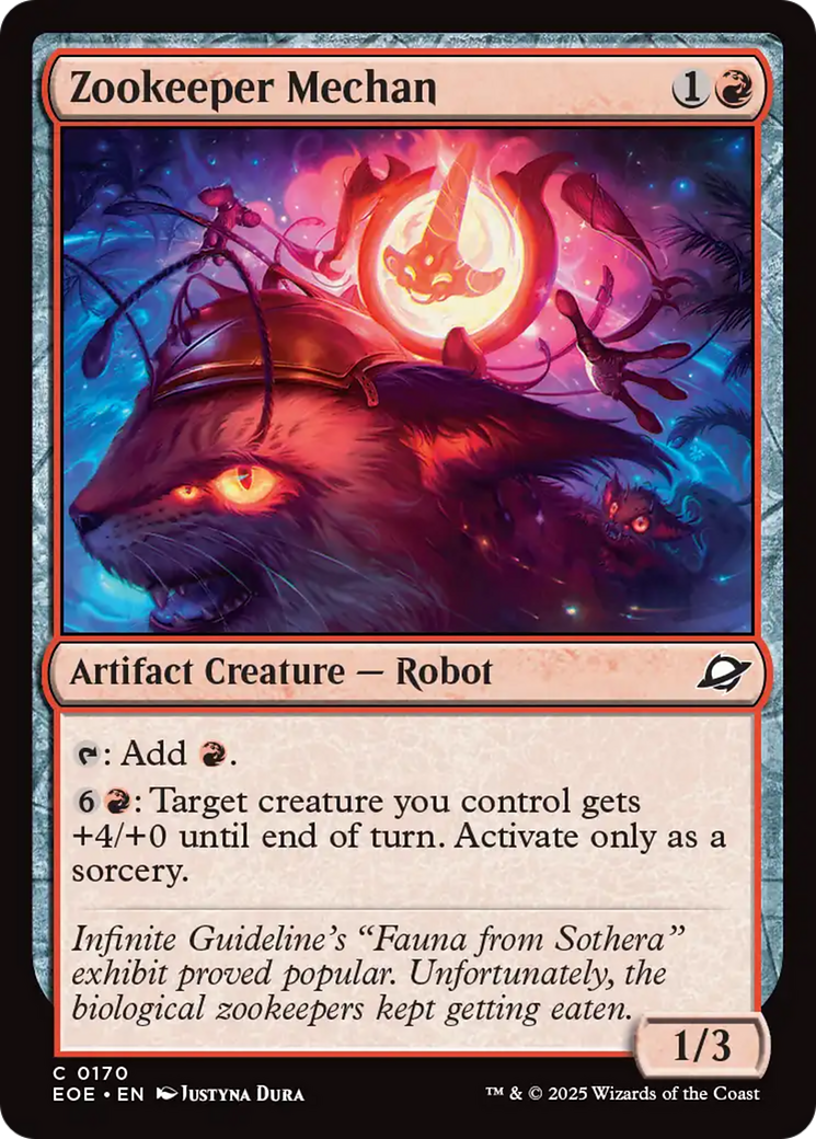 Zookeeper Mechan [Edge of Eternities] | Boutique FDB TCG