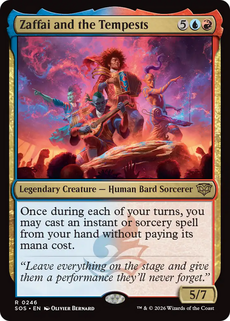 Zaffai and the Tempests [Secrets of Strixhaven] | Boutique FDB TCG