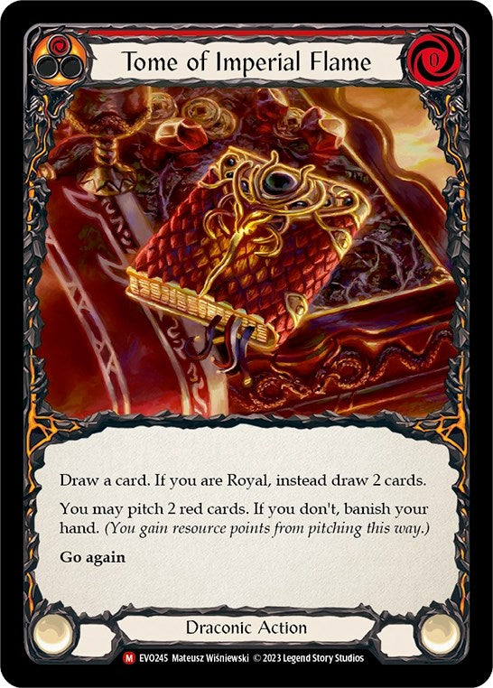 Tome of Imperial Flame [EVO245] (Bright Lights) | Boutique FDB TCG