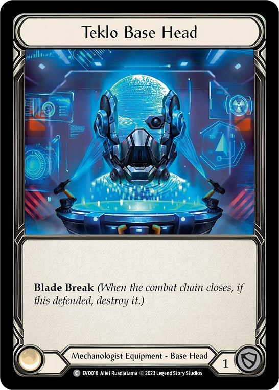 Teklo Base Head [EVO018] (Bright Lights) | Boutique FDB TCG