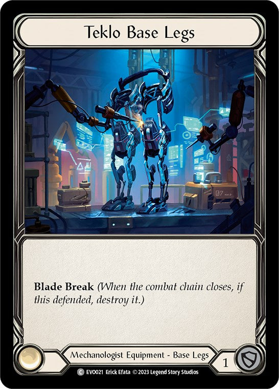 Teklo Base Legs [EVO021] (Bright Lights) | Boutique FDB TCG