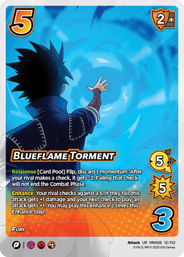 Blueflame Torment [Jet Burn] | Boutique FDB TCG