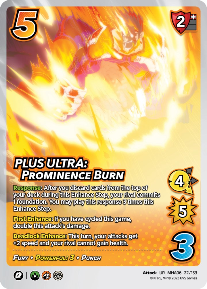 PLUS ULTRA: Prominence Burn [Jet Burn] | Boutique FDB TCG