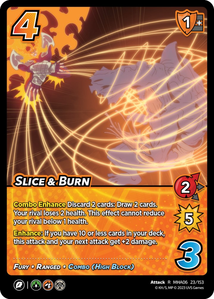 Slice & Burn [Jet Burn] | Boutique FDB TCG