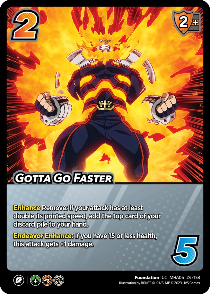 Gotta Go Faster [Jet Burn] | Boutique FDB TCG