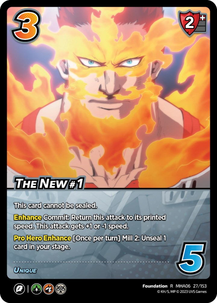 The New #1 [Jet Burn] | Boutique FDB TCG