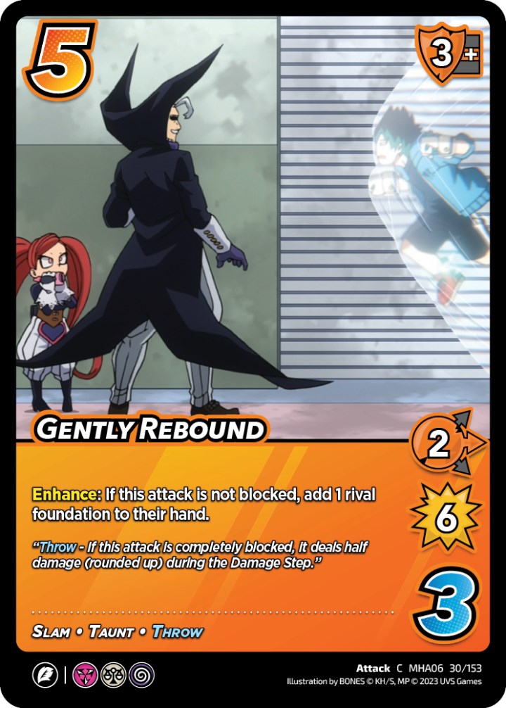 Gently Rebound [Jet Burn] | Boutique FDB TCG