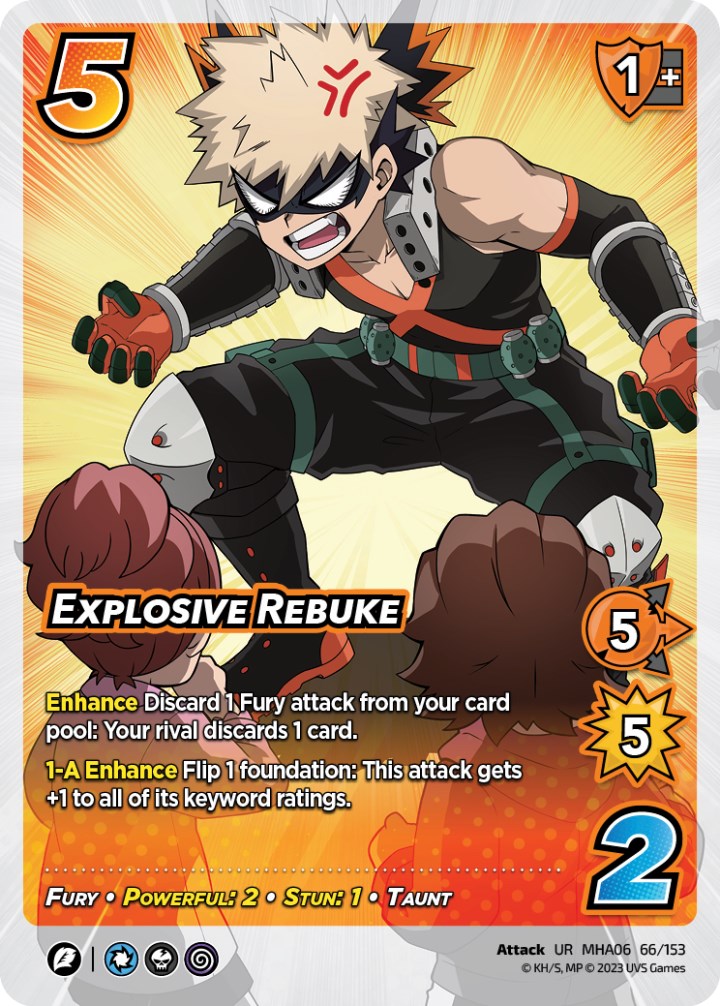 Explosive Rebuke [Jet Burn] | Boutique FDB TCG