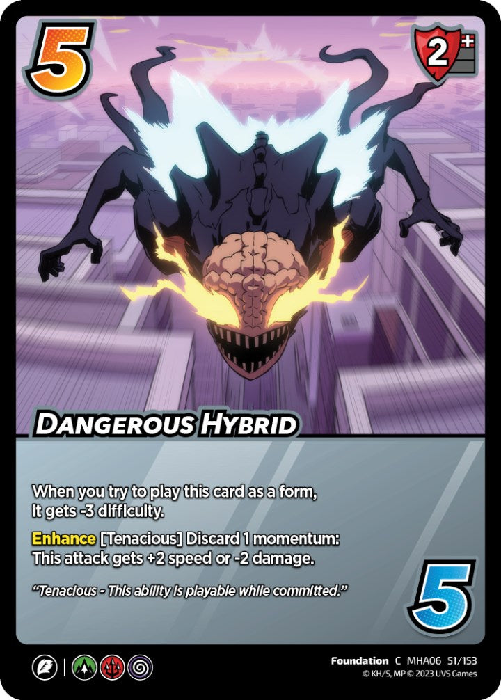 Dangerous Hybrid [Jet Burn] | Boutique FDB TCG