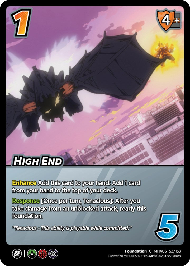 High End [Jet Burn] | Boutique FDB TCG