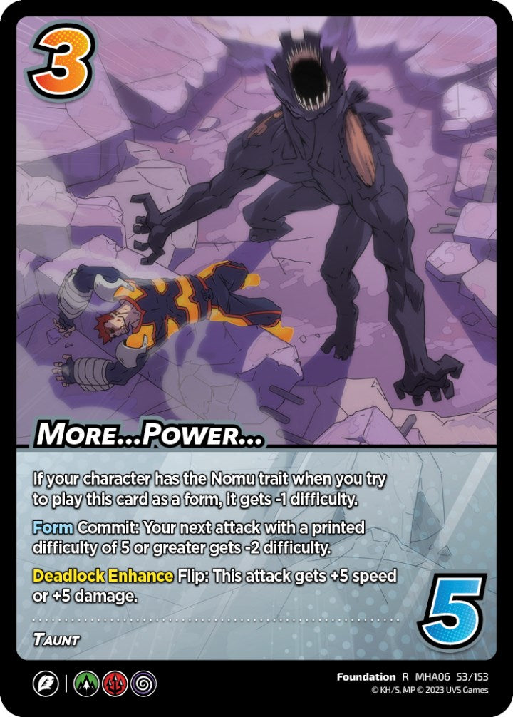 More...Power... [Jet Burn] | Boutique FDB TCG