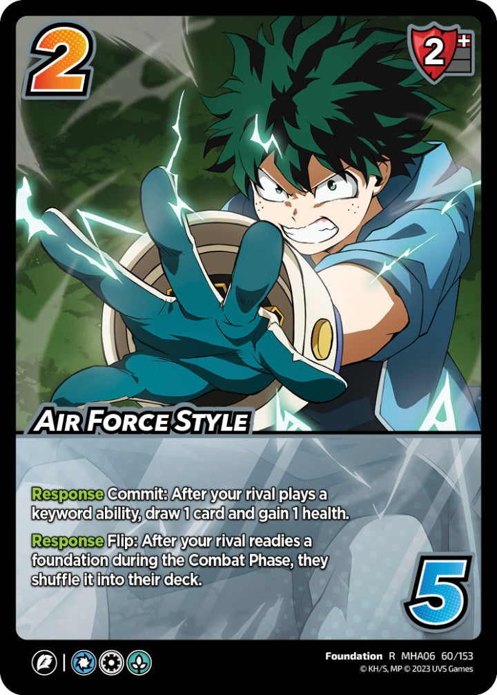 Air Force Style [Jet Burn] | Boutique FDB TCG