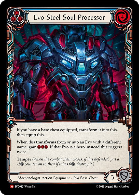 Evo Steel Soul Processor [EVO027] (Bright Lights) | Boutique FDB TCG