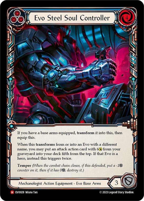 Evo Steel Soul Controller [EVO028] (Bright Lights) | Boutique FDB TCG