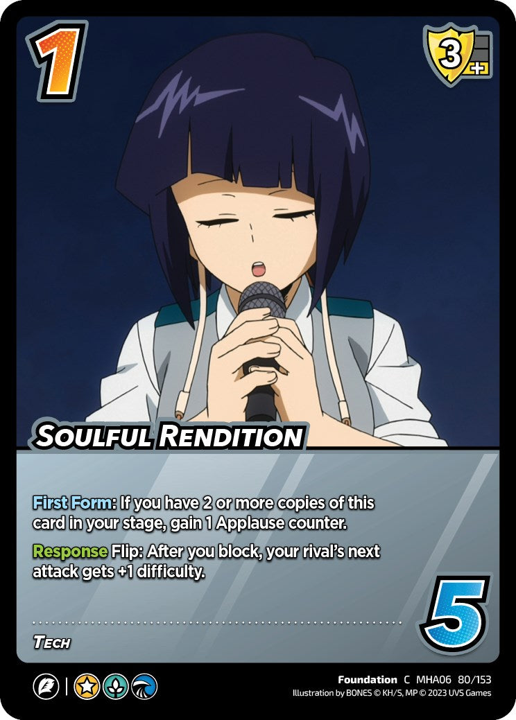 Soulful Rendition [Jet Burn] | Boutique FDB TCG