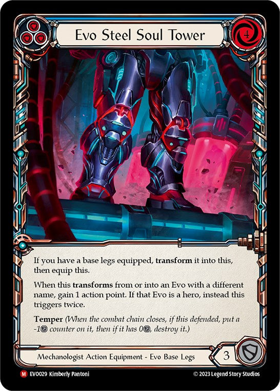 Evo Steel Soul Tower [EVO029] (Bright Lights) | Boutique FDB TCG
