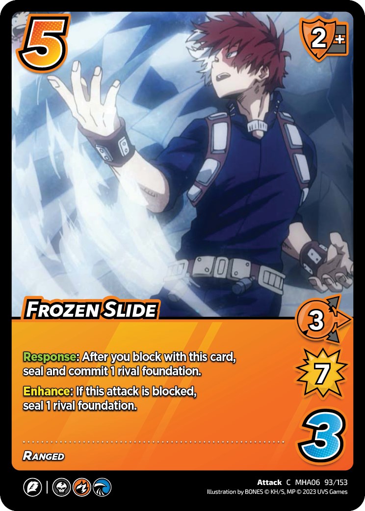 Frozen Slide [Jet Burn] | Boutique FDB TCG