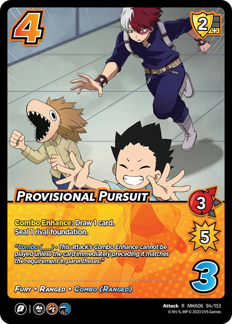 Provisional Pursuit [Jet Burn] | Boutique FDB TCG