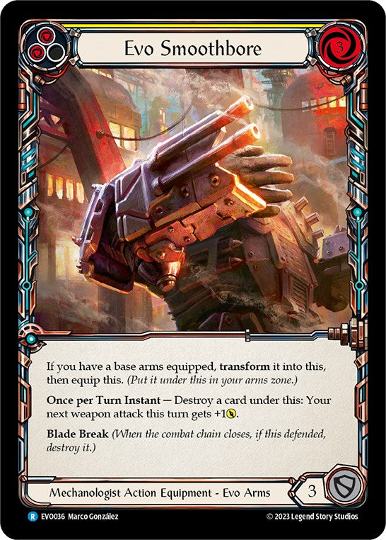 Evo Smoothbore [EVO036] (Bright Lights) | Boutique FDB TCG