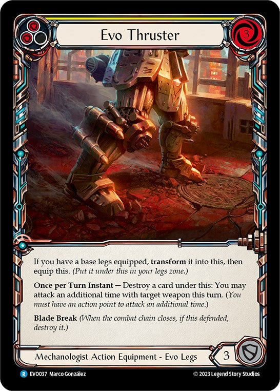 Evo Thruster [EVO037] (Bright Lights) | Boutique FDB TCG