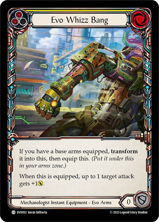 Evo Whizz Bang [EVO052] (Bright Lights)  Cold Foil | Boutique FDB TCG