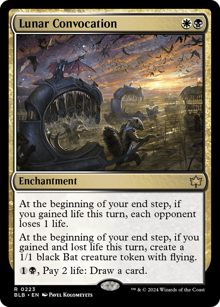 Lunar Convocation [Bloomburrow] | Boutique FDB TCG