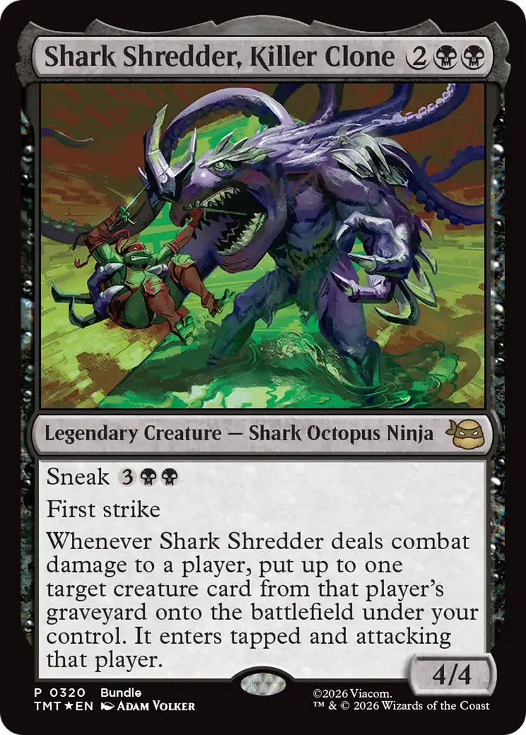 Shark Shredder, Killer Clone [Teenage Mutant Ninja Turtles Promos] | Boutique FDB TCG