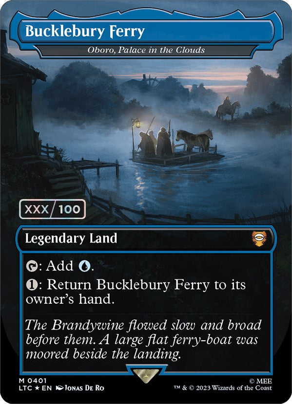 Bucklebury Ferry - Oboro, Palace in the Clouds (Serialized) [The Lord of the Rings: Tales of Middle-Earth Commander] | Boutique FDB TCG