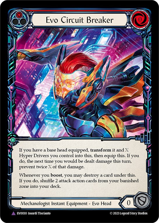 Evo Circuit Breaker (Marvel) [EVO030] (Bright Lights)  Cold Foil | Boutique FDB TCG