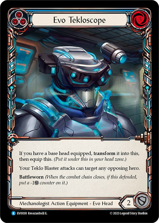 Evo Tekloscope [EVO038] (Bright Lights)  Cold Foil | Boutique FDB TCG