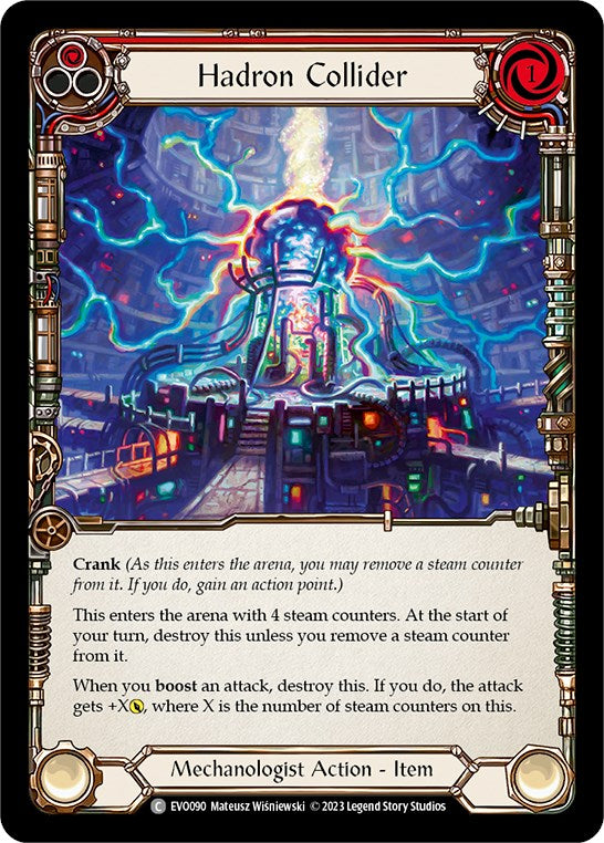 Hadron Collider (Red) [EVO090] (Bright Lights) | Boutique FDB TCG