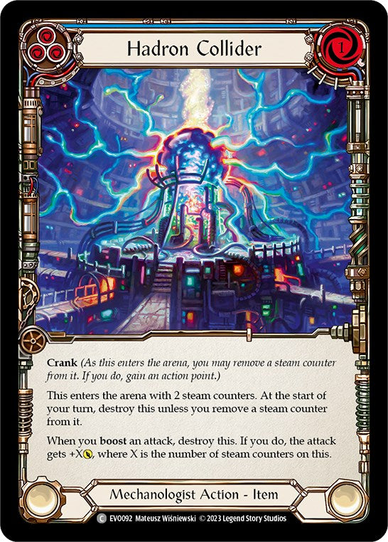 Hadron Collider (Blue) [EVO092] (Bright Lights) | Boutique FDB TCG