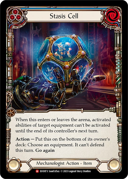 Stasis Cell [EVO073] (Bright Lights)  Rainbow Foil | Boutique FDB TCG